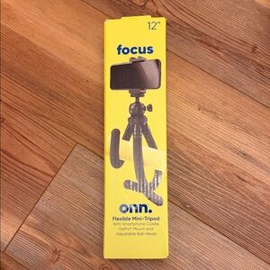 Onn Yellow Flexible Mini-Tripod